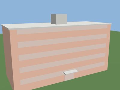 Apartment: a 3D model built by Godotwright
