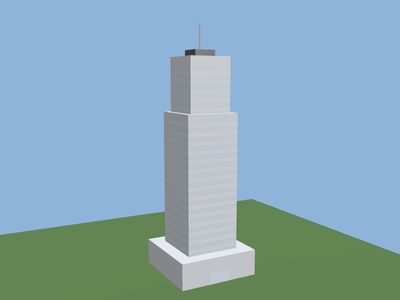 Tower: a 3D model built by Godotwright